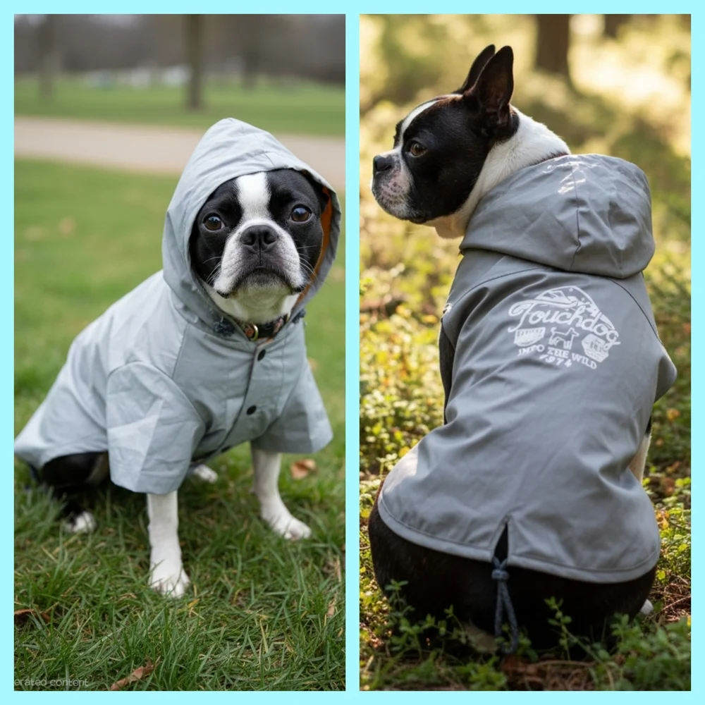 Dog Raincoat Large Reversible #DGC7
